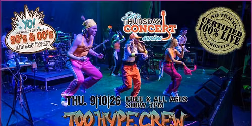 Too Hype Crew at \u201cIt\u2019s Thursday\u201d Concert Series in Antioch, IL