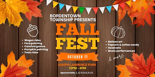 Bordentown Township Annual Fall Festival