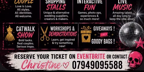 The biggest and boldest Alternative wedding Fayre LC2 Swansea