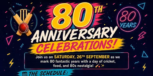 80th Anniversary Celebration 