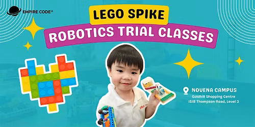 Coding School for Kids Near Me: Lego Robotics Trial Classes (Ages 4 -12)