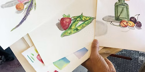 Seasonal Watercolor Workshop, 4 class series
