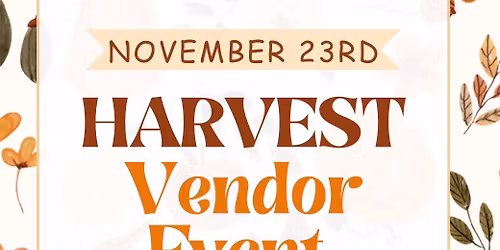 Harvest vendor event at Cooper\u2019s