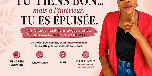 Charge mentale des mamans entrepreneures : d\u00e9crocher sans culpabiliser