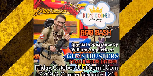Kid's Corner Boo Bash with William Angeletta