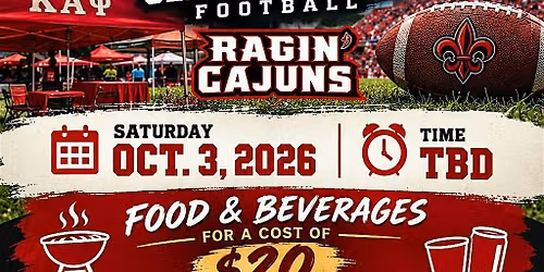 Kappa Tailgate - ULL Homecoming 2026
