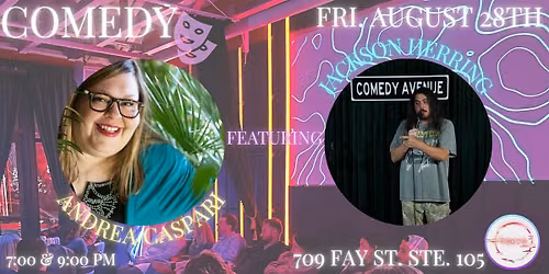 Live Comedy at The Tokyo Club - Andrea Caspari Featuring Jackson Herring!!!