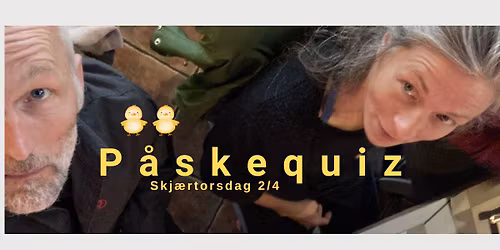 P\u00e5skequiz med Solvor & Knut 