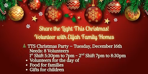 Volunteer & Spread Christmas Cheer!