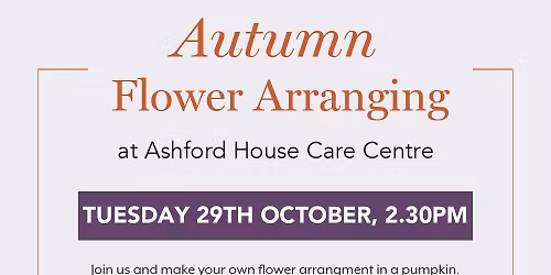 Autumn Flower Arranging