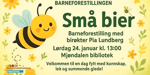 Barneforestilling "Sm\u00e5 bier" under Klimafestivalen 2026