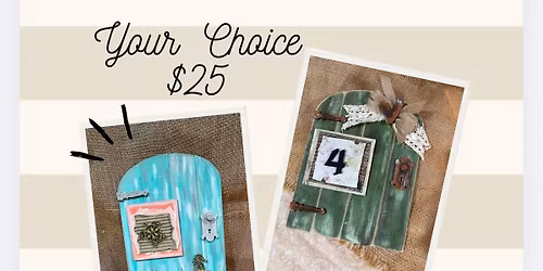 12\u201d Wooden Door Customized to you Project $25