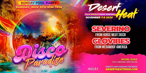 MEGAWOOF AMERICA & GPS - PALM SPRINGS PRIDE : DISCO PARADISE