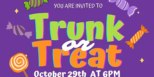 Trunk or Treat at First Church