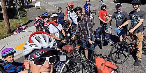 Sharing Wheels 4th of July Parade Ride!