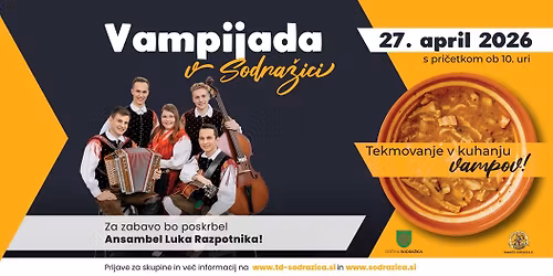 Vampijada v Sodra\u017eici 2026