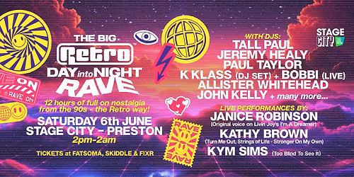 The BIG RETRO day into night RAVE
