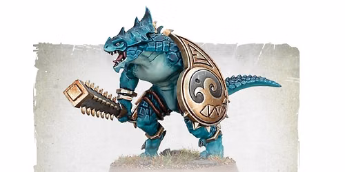 Miniature of the Month Showcase - Saurus Warrior