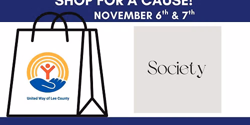 Shop For A Cause with Society Boutique