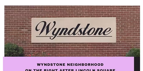Wyndstone Spring Garage Sale 
