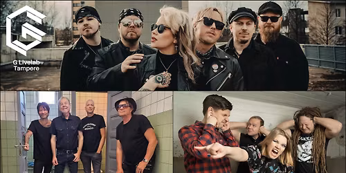 Punk Rock Xmas: Aino & Hajonneet, Pojat, Saa Kiljua \/ G Livelab Tampere