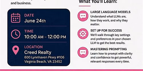 WCR-SEVA Presents: AI Hands-On Interactive Bootcamp