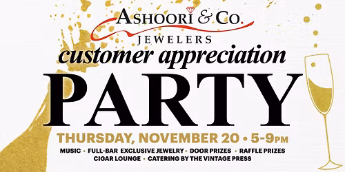 Ashoori Customer Appreciation Party