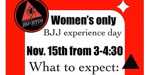 LADIES' BJJ Experience Day!
