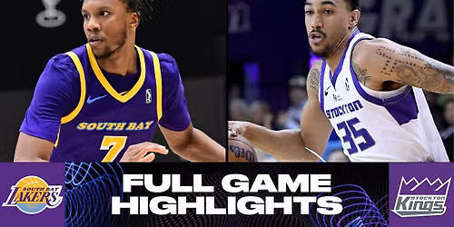 Parking Stockton Kings at South Bay Lakers