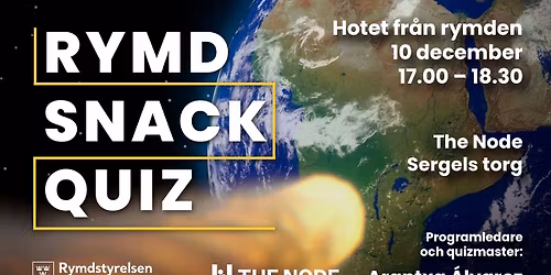 Rymdsnack med quiz - Dinosaurier och hotet fr\u00e5n rymden