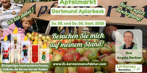 Apfelmarkt Aplerbeck 2026 - ich bin dabei