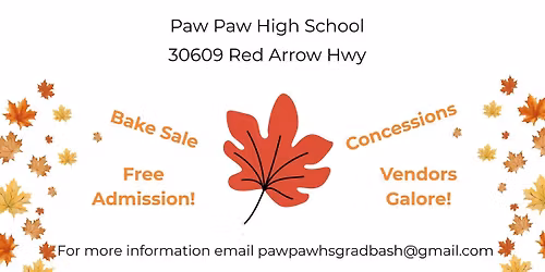 Paw Paw Grad Bash Fall Craft Show
