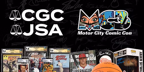 CGC and JSA at Motor City Comic Con