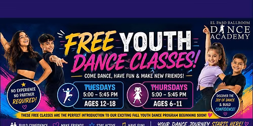 FREE Youth Dance Class 12-18 Year old