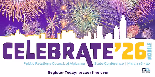 Celebrate '26 Public Relations Council of Alabama State Conference