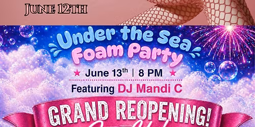 Fishnet Foam Party Weekend