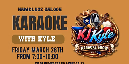 Karaoke Night with Kyle 