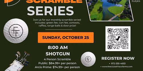 Scramble Series: October 2026