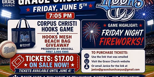 Grace Church at the Hooks Game