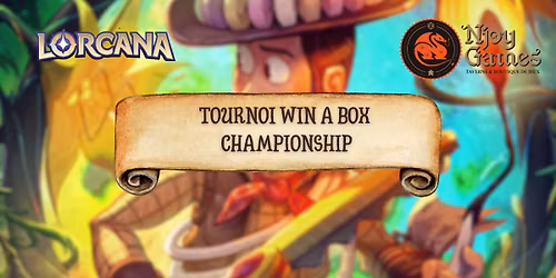 Set championship & Win a Box - Contr\u00e9es Inconnues