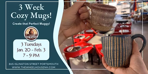 Cozy Mugs - 3 Tuesday Evenings!
