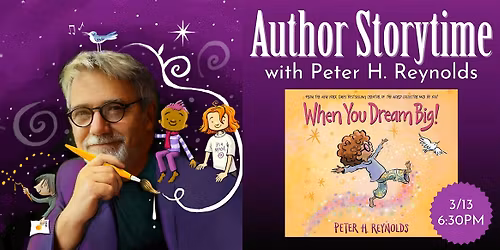 Author Storytime with Peter H. Reynolds