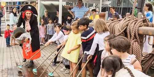 Pirate Day at Polly Woodside 