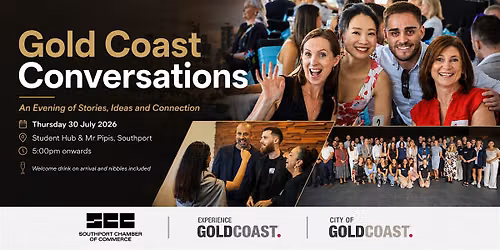 Gold Coast Conversations - An Evening of Stories, Ideas and Connection