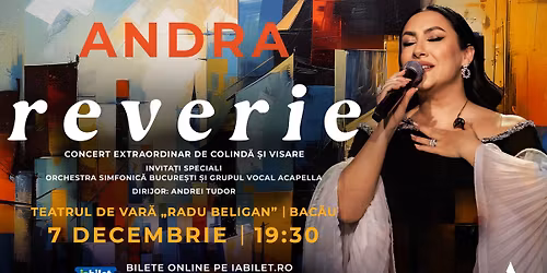 Concert ANDRA la Bacau