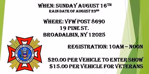 2nd Annual Car Show 