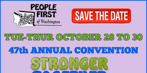 People First Annual Convention