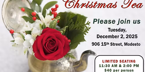 A Christmas Tea presented by the McHenry Mansion Foundation