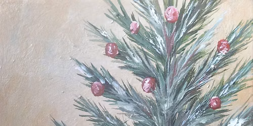 Festive Tree Paint & Sip
