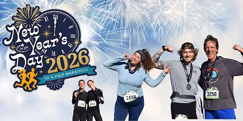 New Years Day 5K & Half Marathon-Shreveport